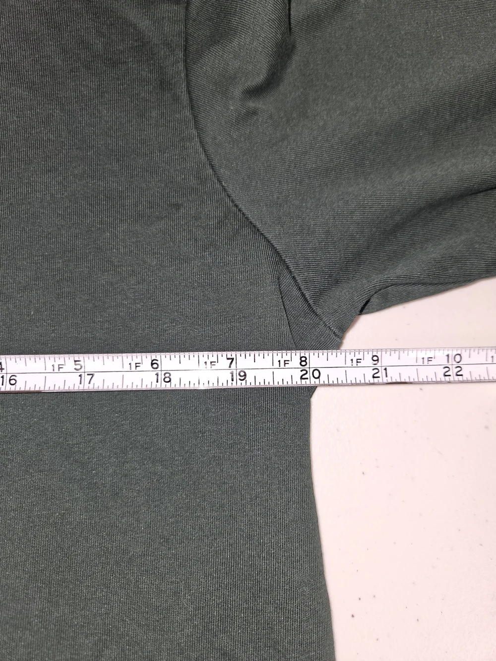 NORTH FACE Shirt Men Medium  Floral Logo Long Sleeve Dark Green Outdoors